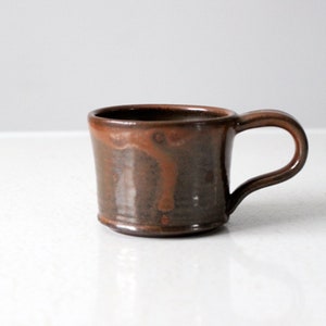 vintage studio pottery mug