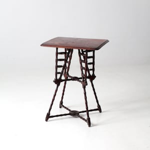 antique Victorian occasional table