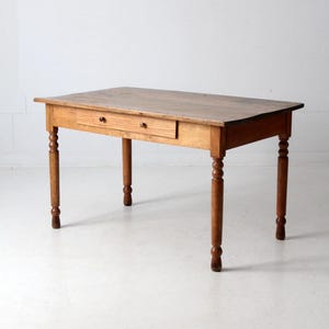 antique American primitive table