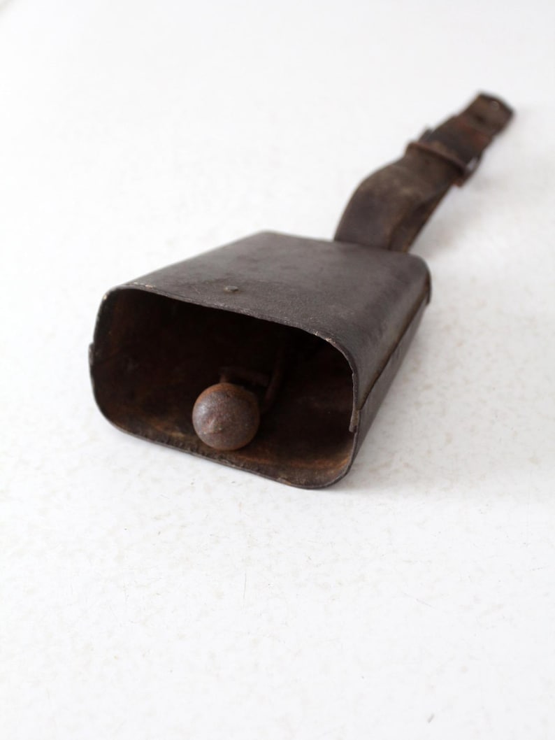 Antique Cow Bell - Etsy