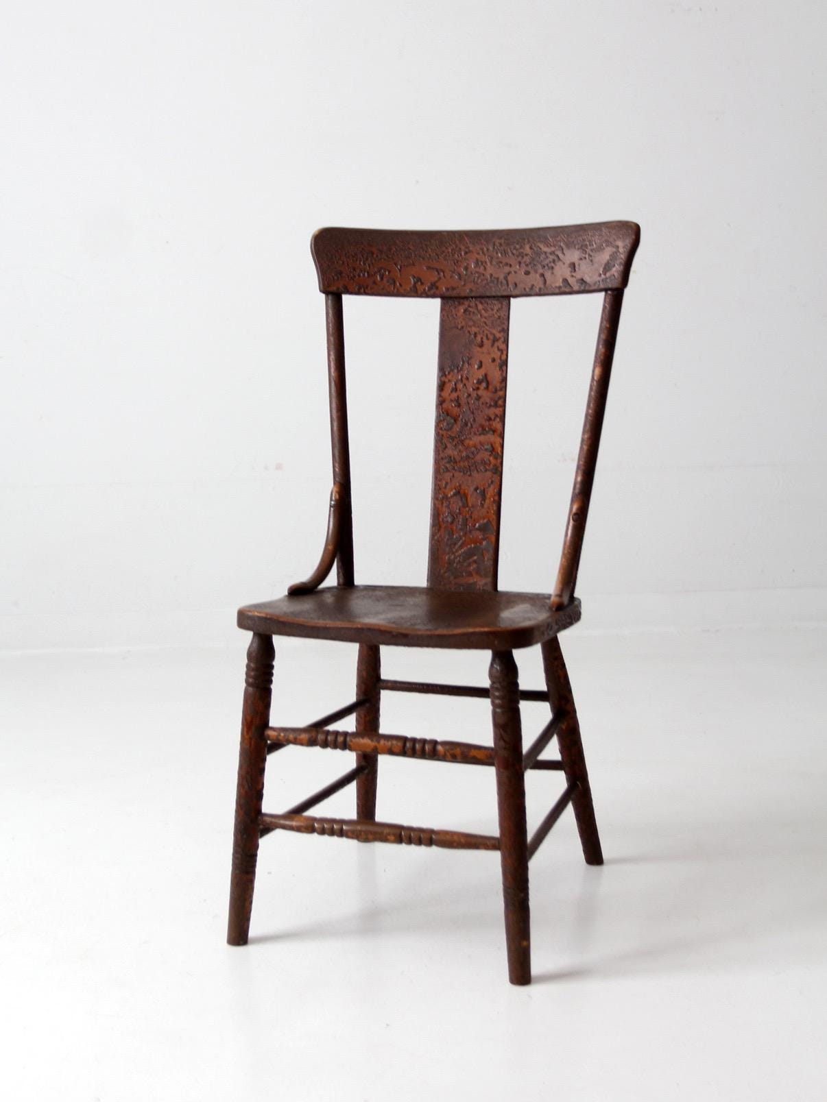 Antique Splat-back Side Chair - Etsy