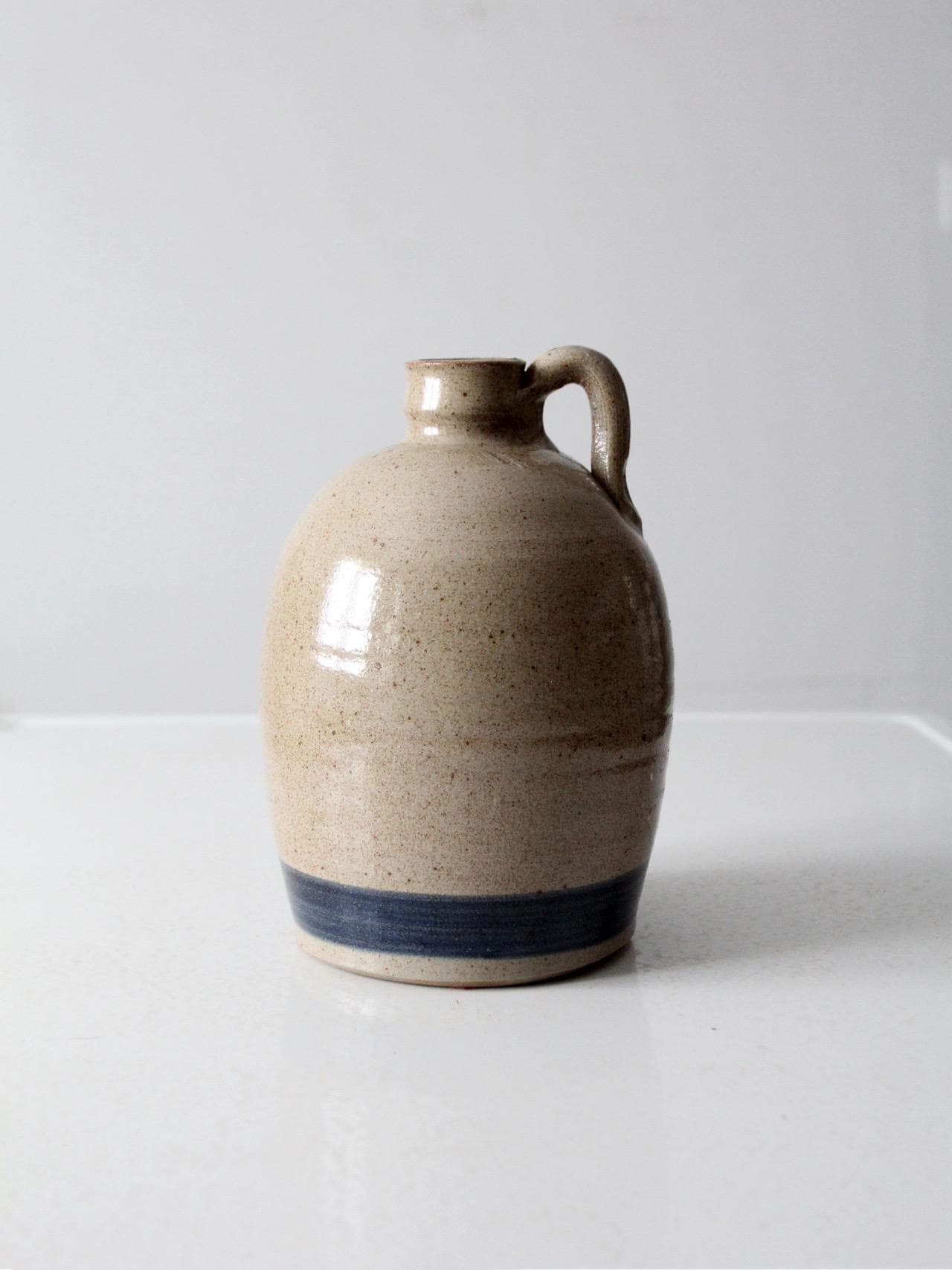 Vintage Studio Pottery Stoneware Jug Vase
