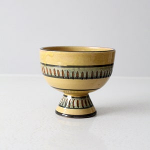 mid-century modern pottery vase