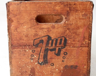vintage USA70's 7up wood crate 木箱 vintage USA70's 7up wood crate 木箱 - メルカリ