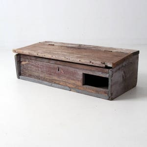 primitive desktop cabinet, antique rustic secretary