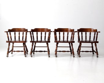 Set of Four Antique Italian Dining Chairs – M.Naeve