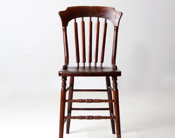 antique Sheboygan Chair Company high seat chair