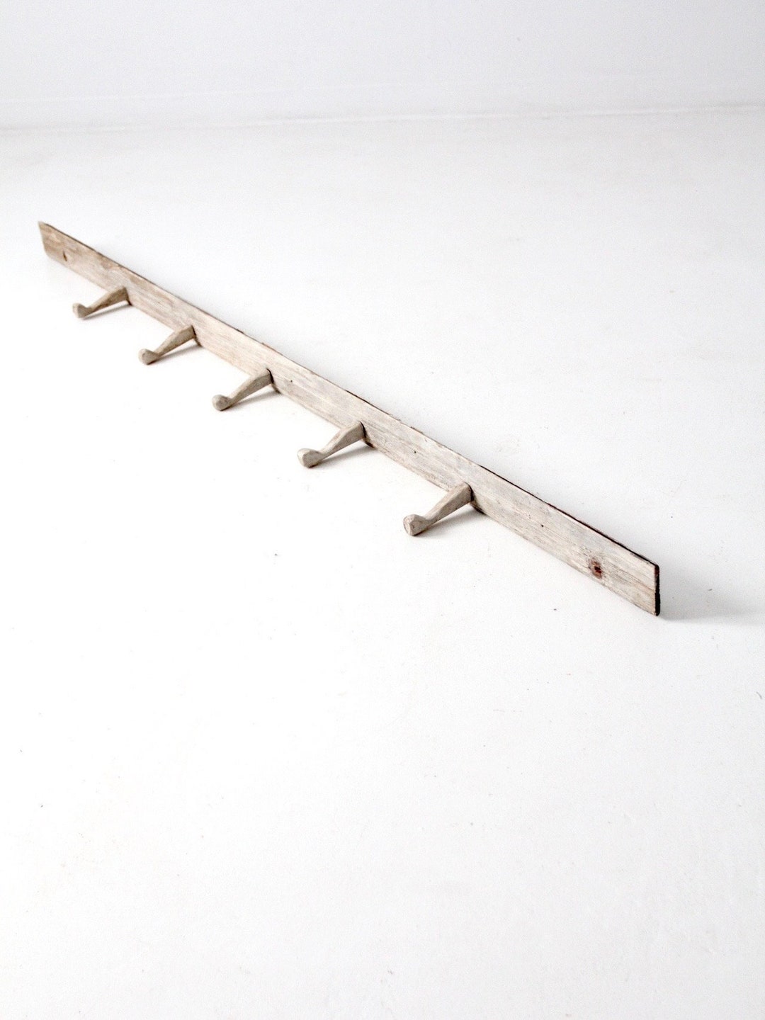 Vintage Rustic Wooden Wall Rack - Etsy