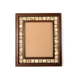 Vintage Mosaic Stone Inset Picture Frame - Etsy