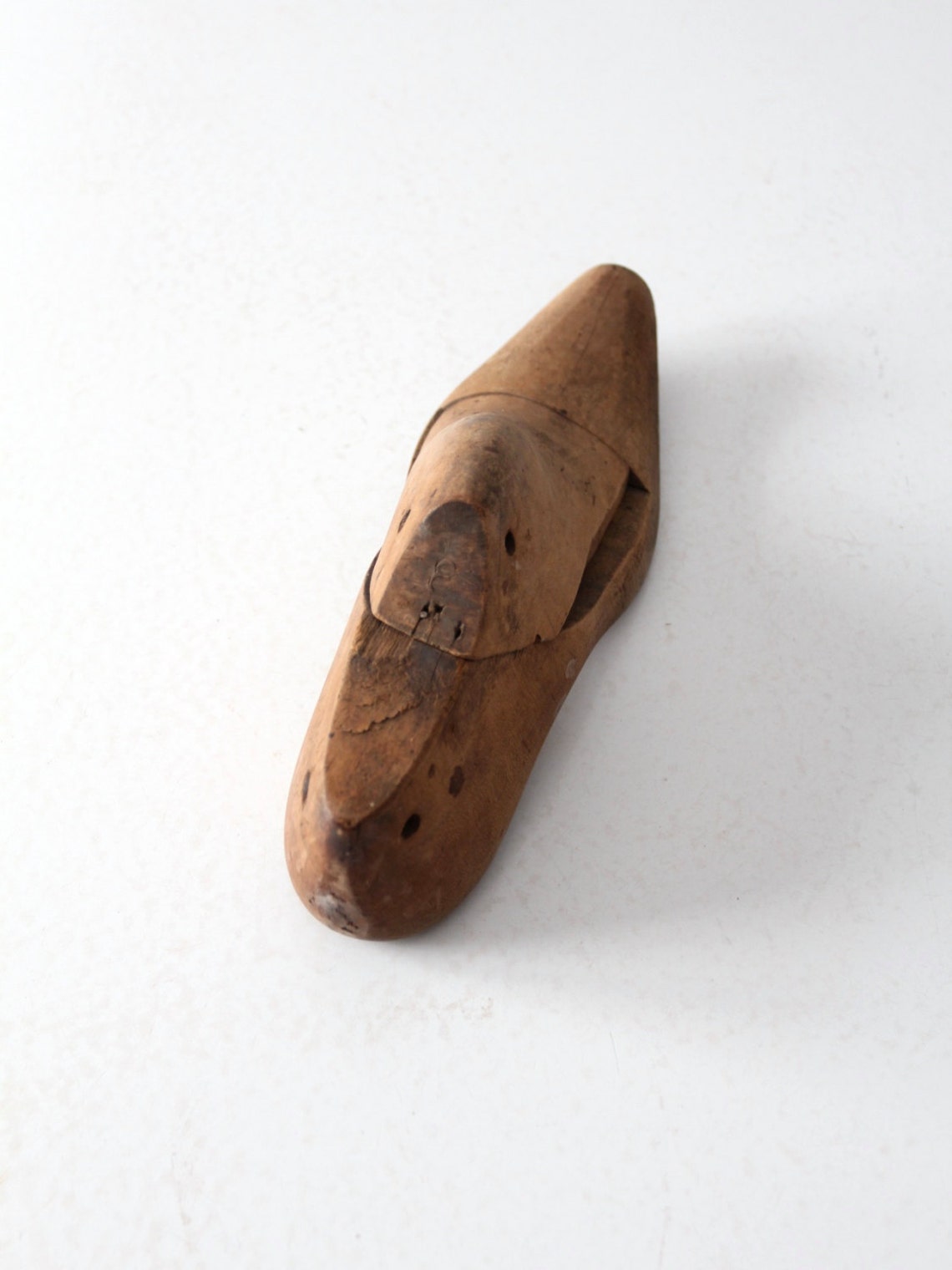 Antique Wood Shoe Form Wooden Cobbler's Foot Last | Etsy