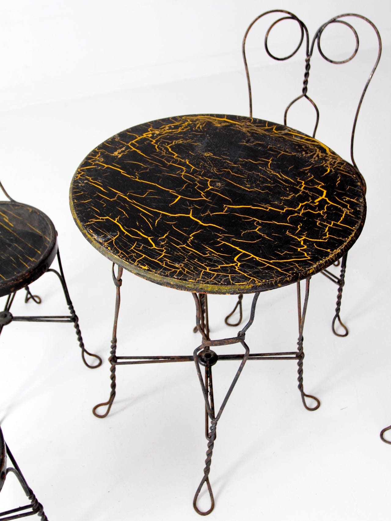 Ice cream parlor table for sale outlet