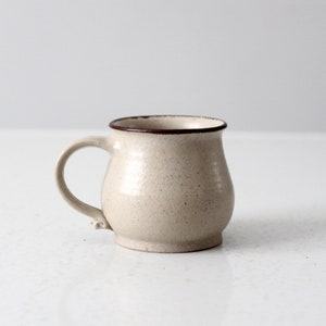 vintage studio pottery mug