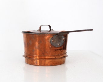 antique copper pot