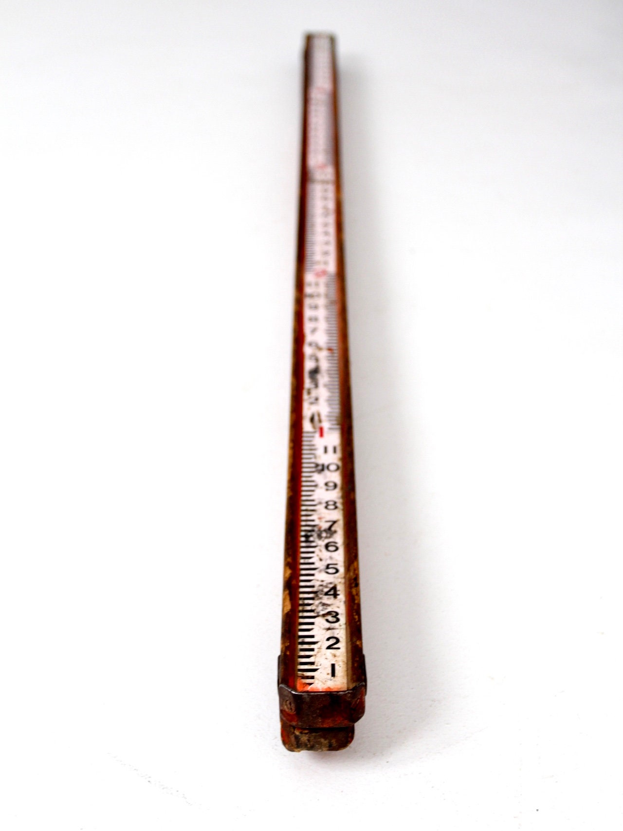 ヴィンテージの測量士の杖、測定棒定規 - Etsy 日本