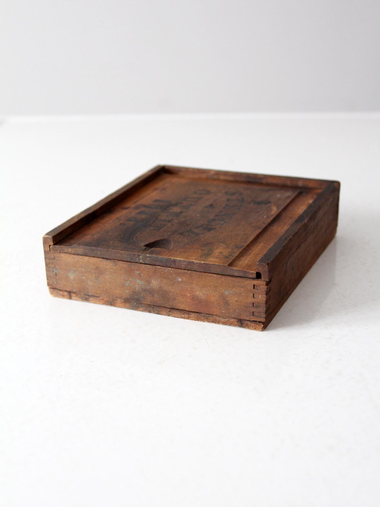 1920s Brass Stencil Set With Wood Box - Etsy