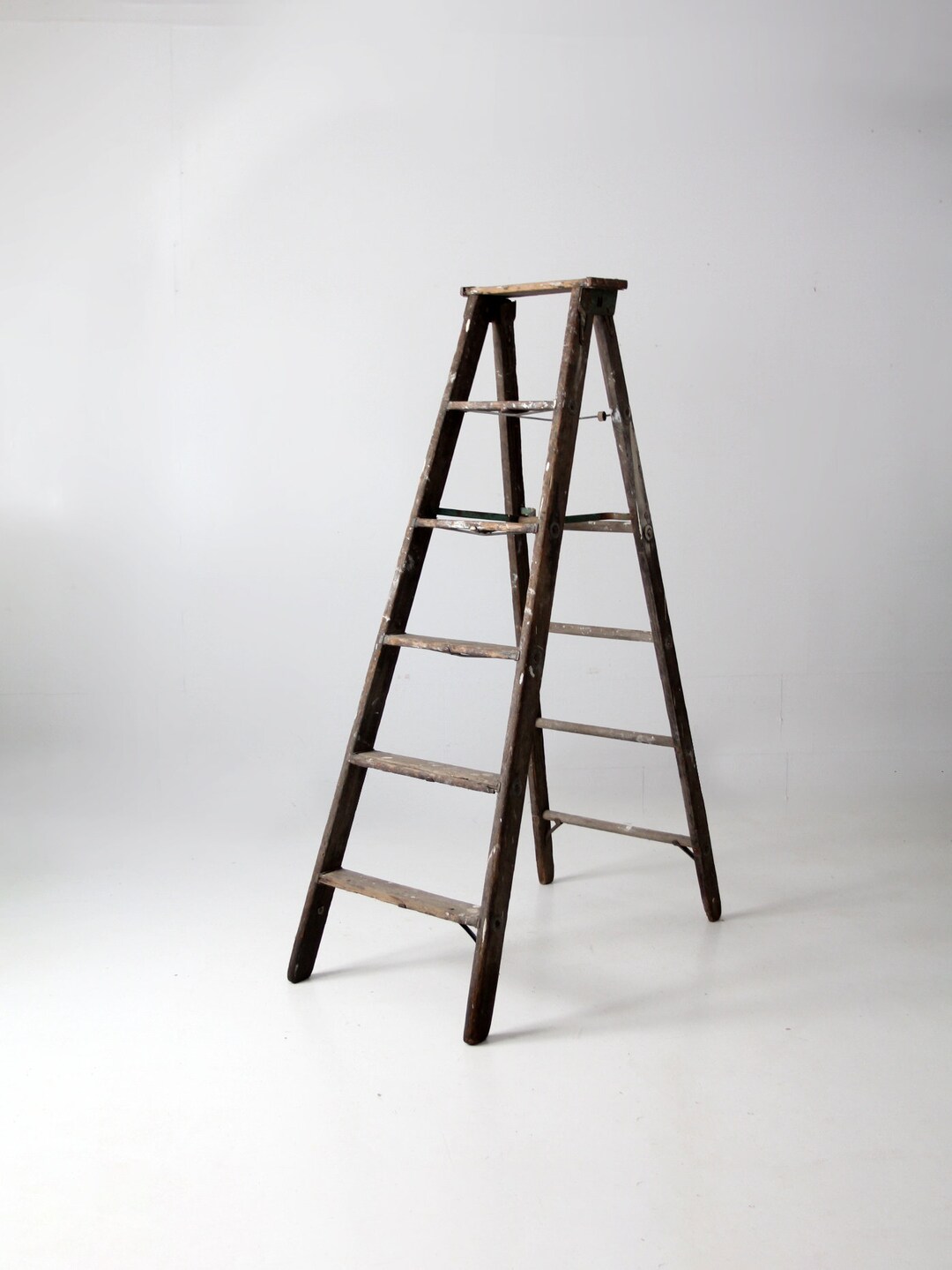 Vintage Painter's Ladder A-frame Folding Ladder - Etsy UK
