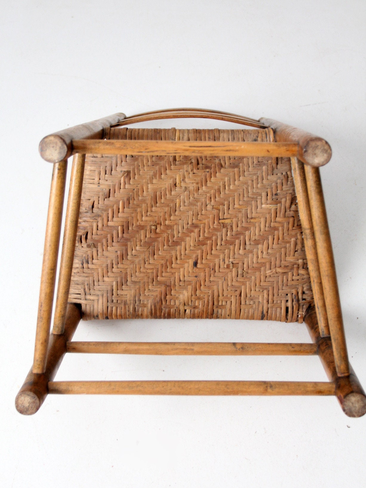 Splintbottomed Chair Antique Herringbone Splint Seat Chair - Etsy Canada