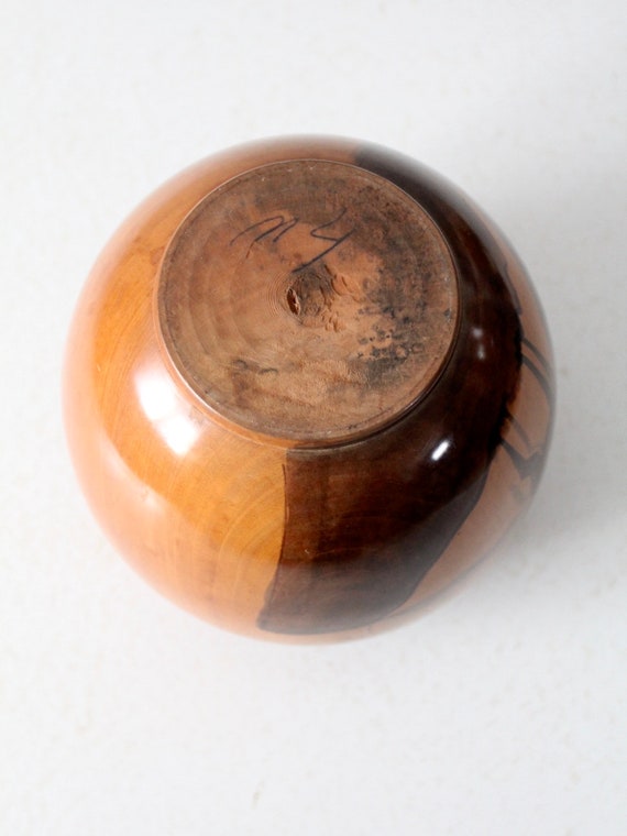 静物画 花瓶と植物 木製フレーム イタリア ロバの絵が描かれた南西部のヴィンテージ木製花瓶 - Etsy 日本