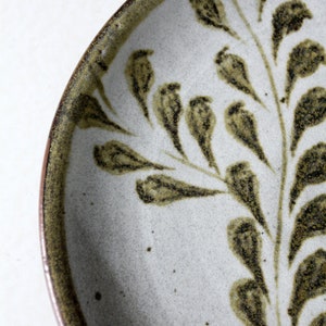 vintage studio pottery plate image 8