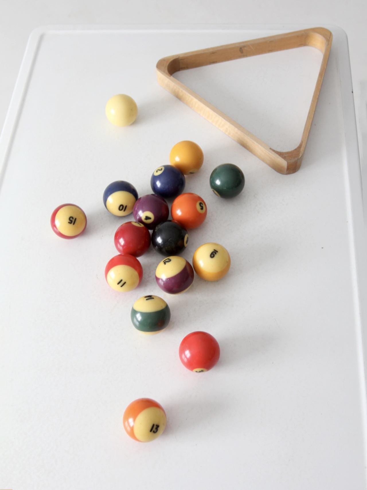ヴィンテージのビリヤードボールセット - Etsy 日本