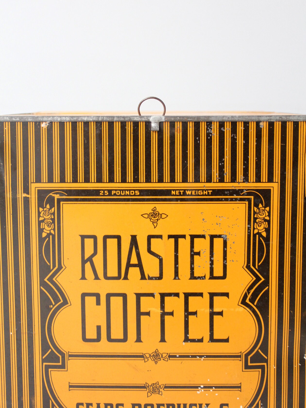 Antique Sears Roebuck Co Coffee Bin - Etsy