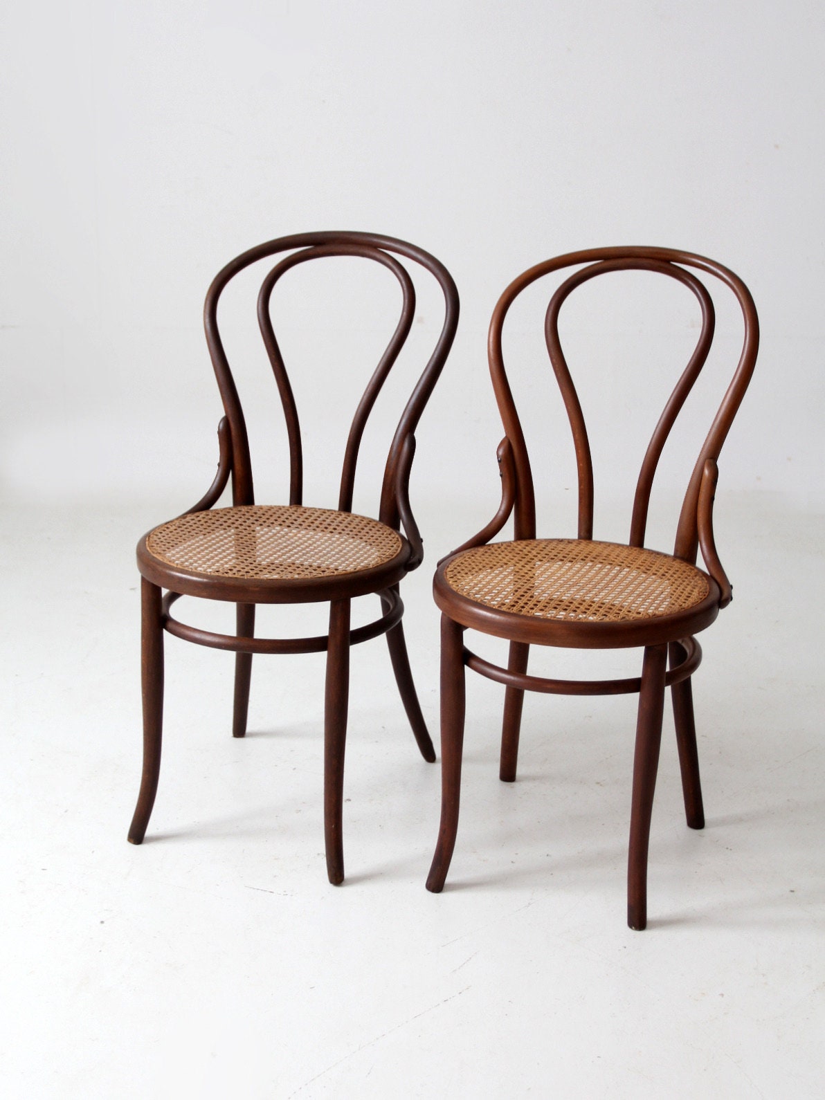 Antique Jacob & Josef Kohn Bentwood Chairs Pair - Etsy