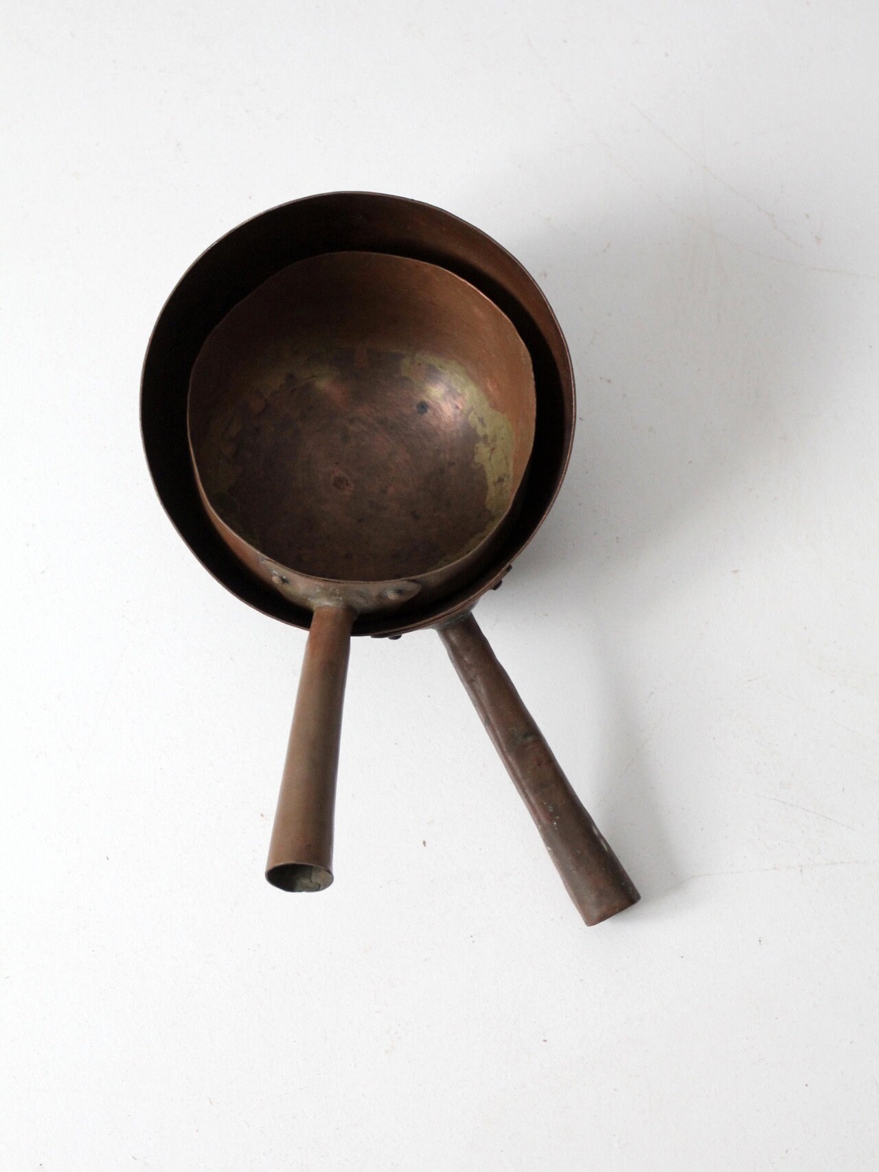 アンティーク銅鍋ペア - Etsy 日本