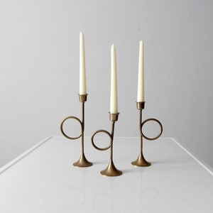 アンティーク真鍮製キャンドルホルダー（ペア） - Etsy 日本