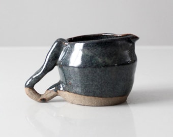 vintage studio pottery creamer