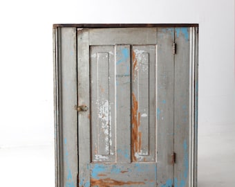 antique rustic farmhouse cupboard cabinet