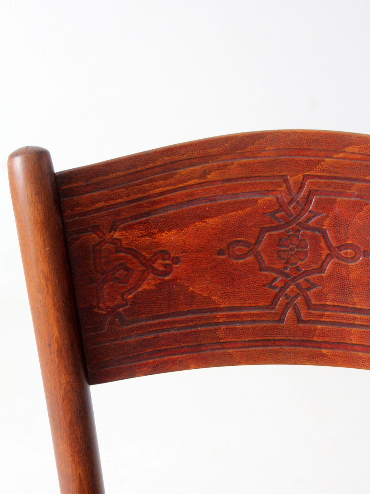 Antique Jacob & Josef Kohn Bentwood Chair With Pressed Seat