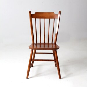mid-century Tell City Windsor dining chair