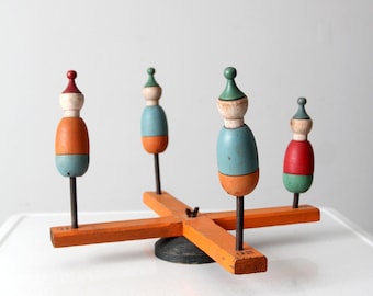 antique ring toss carnival game