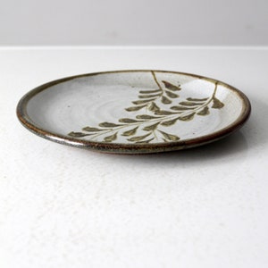 vintage studio pottery plate image 7