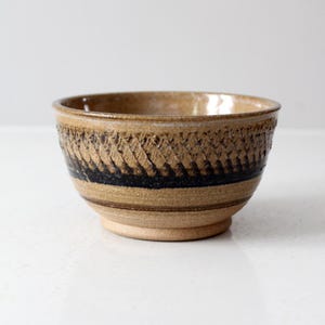 vintage studio pottery bowl