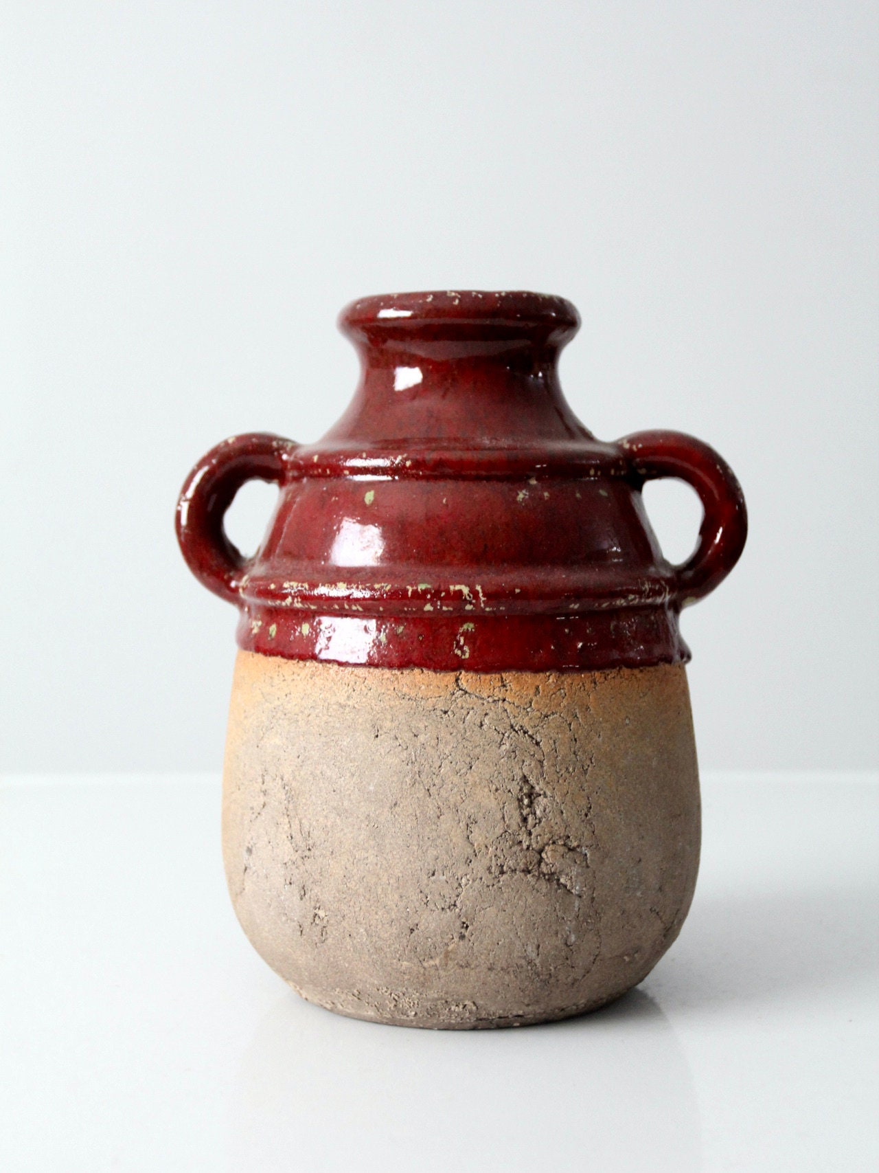 陶器 壺 アンティークの陶器の水壷、アンフォラの花瓶 - Etsy 日本