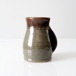 vintage studio pottery mug