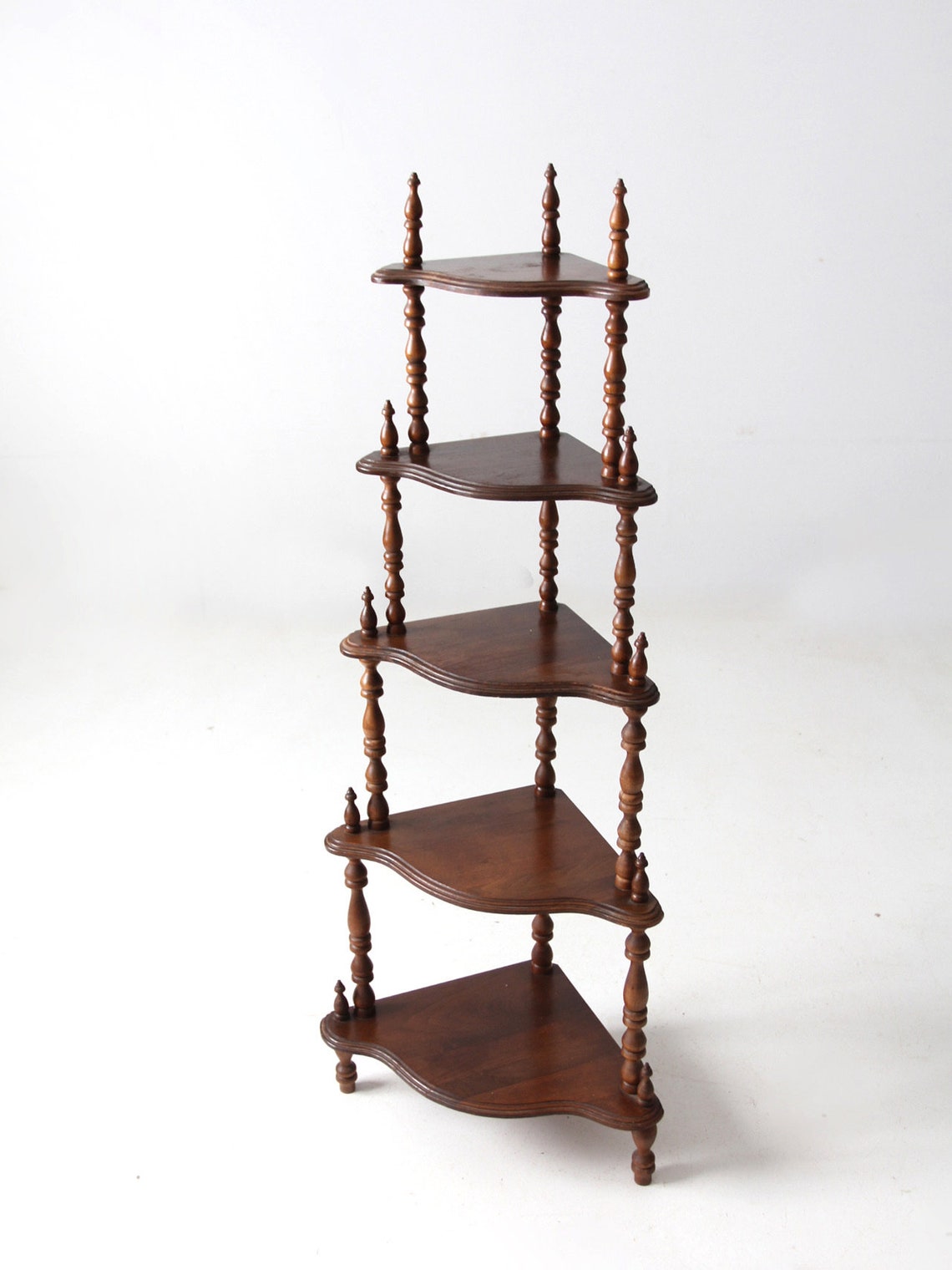 Antique Corner Shelf Etsy
