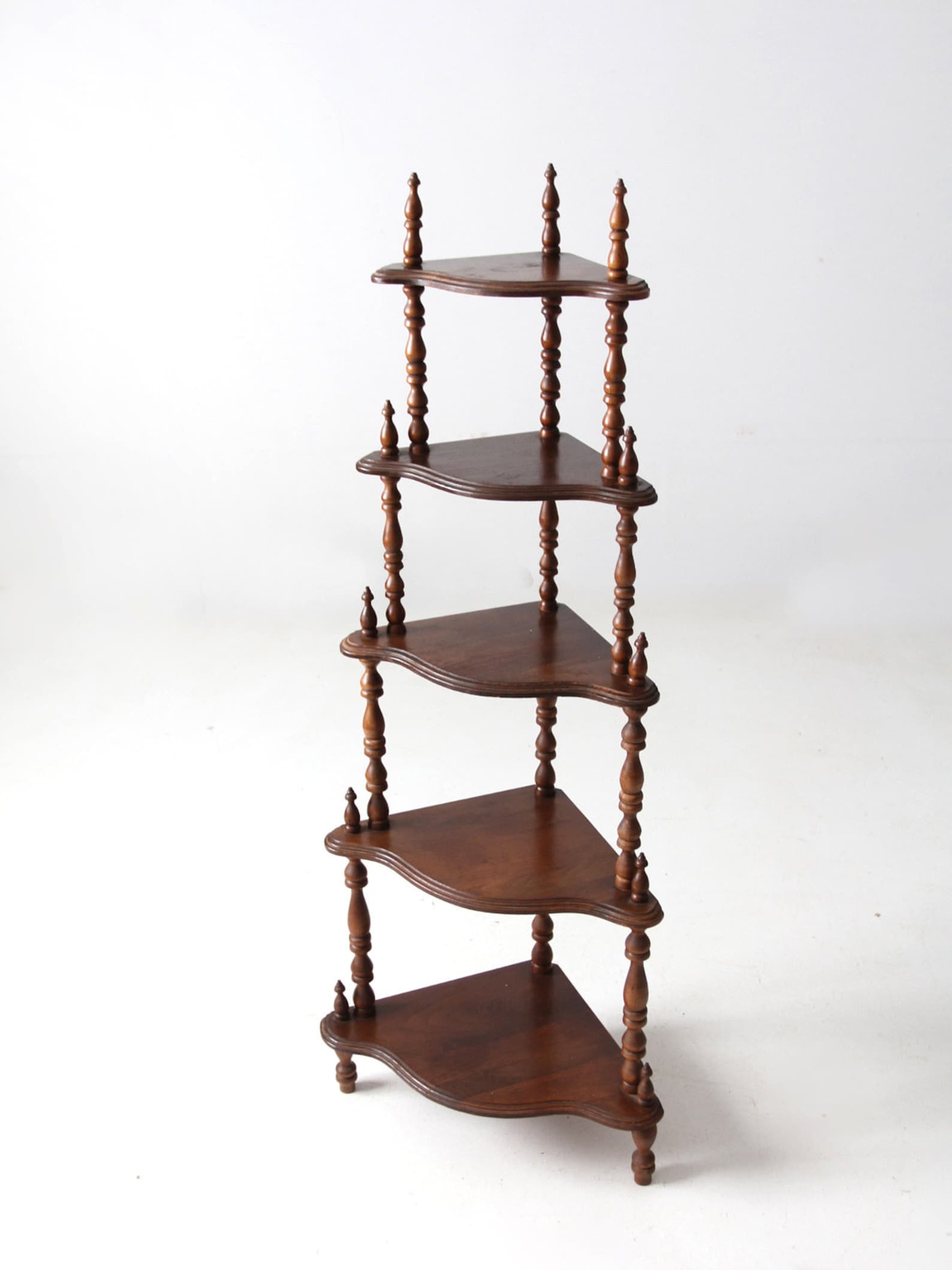 Antique Corner Shelf Etsy