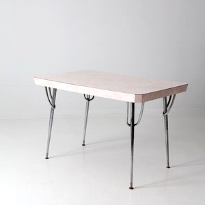 mid-century formica dining table