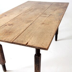 Antique Wood Dining Table - Etsy