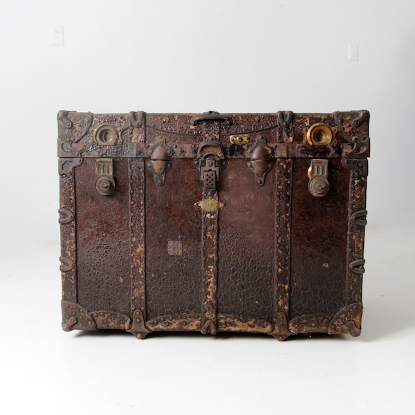 Antique Trunk Etsy