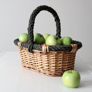 vintage wicker basket