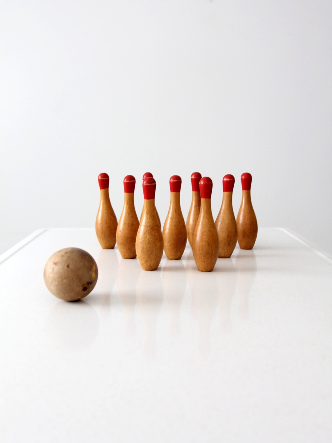 ボーリングゲーム　木製　アンティーク Antique bowling game - Etsy 日本