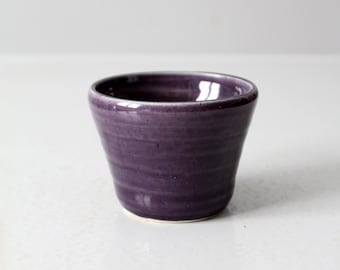 vintage handmade studio pottery bowl