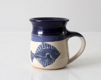 vintage Jeanne Stolberg studio pottery mug