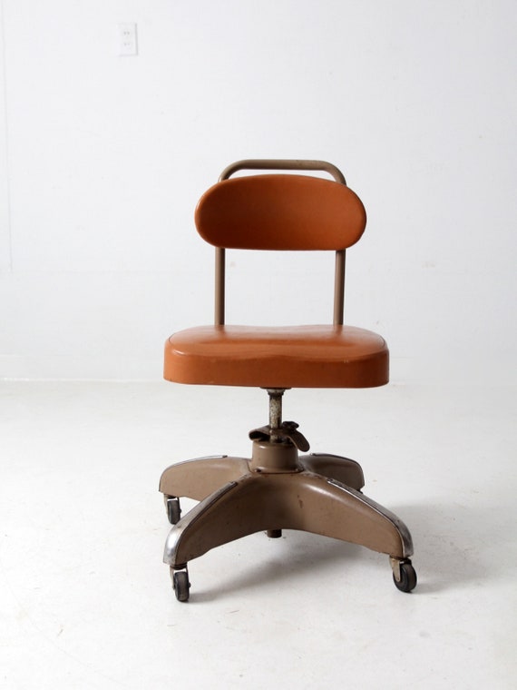 Amazon.com: KLASIKA Mid Century Office Chair Retro Leather