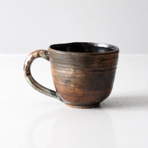 vintage studio pottery mug