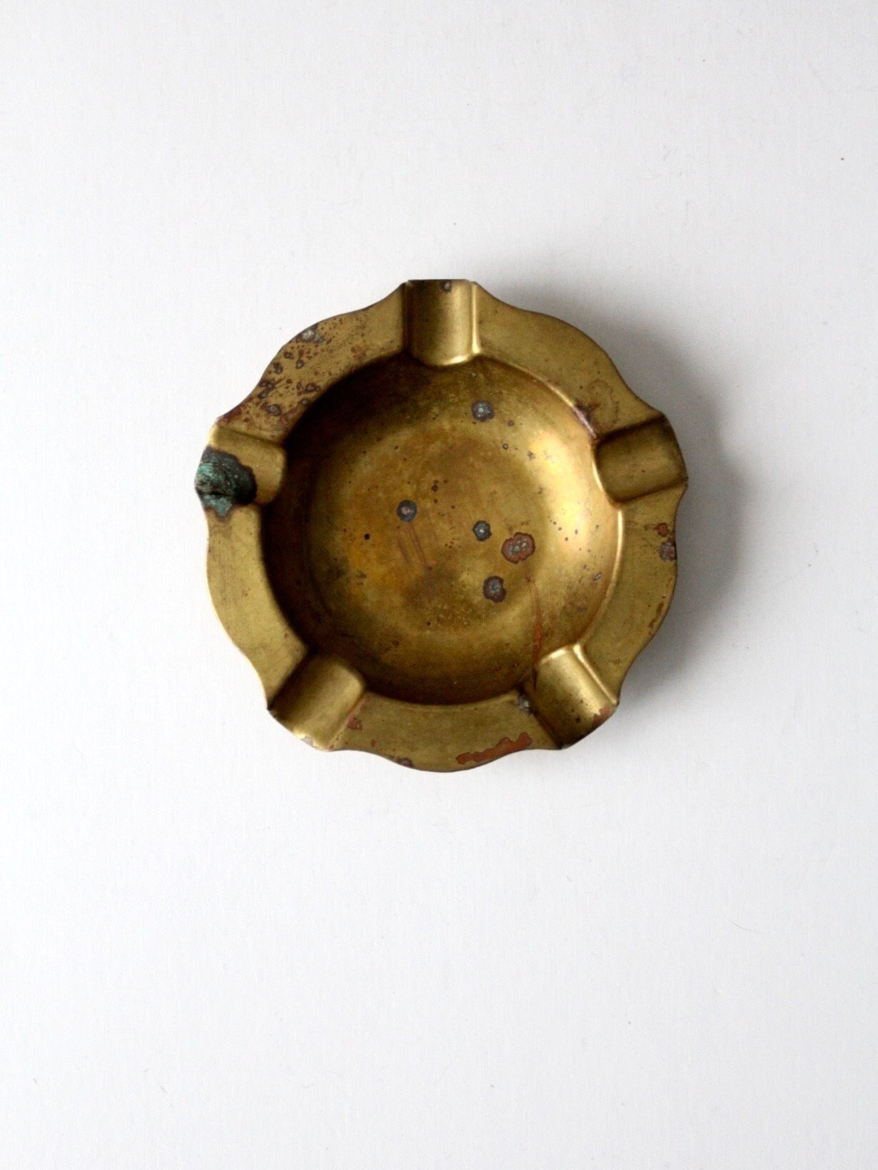 イタリア製 アンティーク スタンド灰皿 真鍮 ヴィンテージ brass13.jpg
