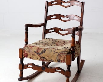 antique Colonial Revival rocking chair